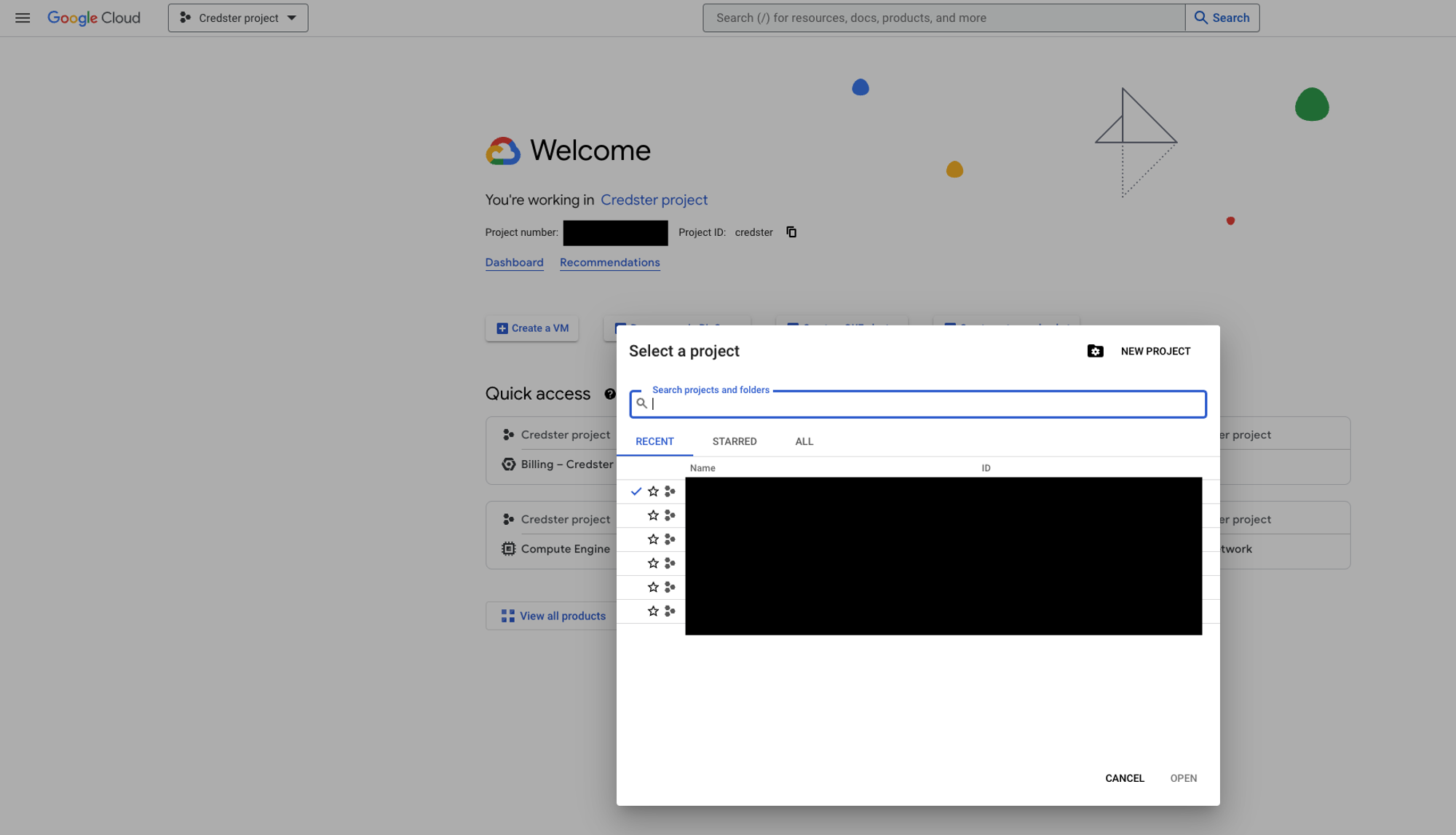 google cloud firebase project setup 1